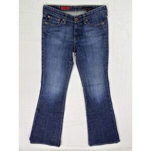 Adriano Goldschmied Jeans Womens 28 Blue Flared Bootcut Dark Wash Denim Low Rise